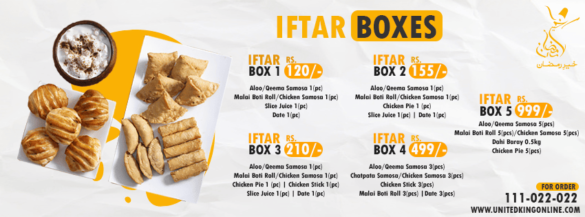 We Have In United King Iftar Boxes